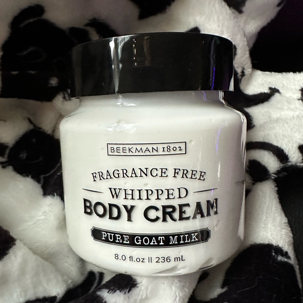 NIB Whipped Pure Goat Milk Body Cream Fragrance Free